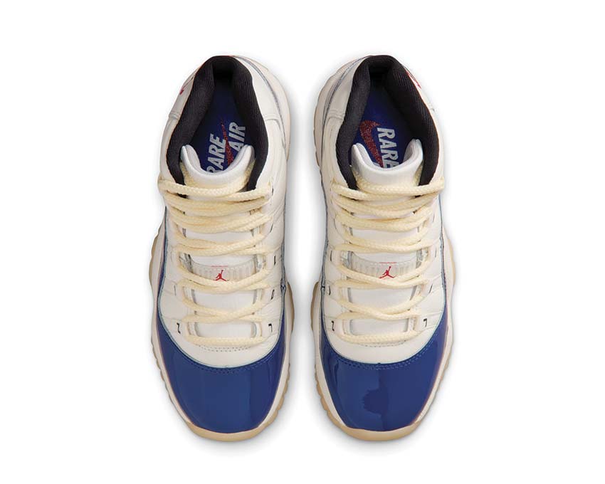 Air Jordan 11 Retro GS Rare Air bleu marine — dessus sneakers basketball culture retro OG