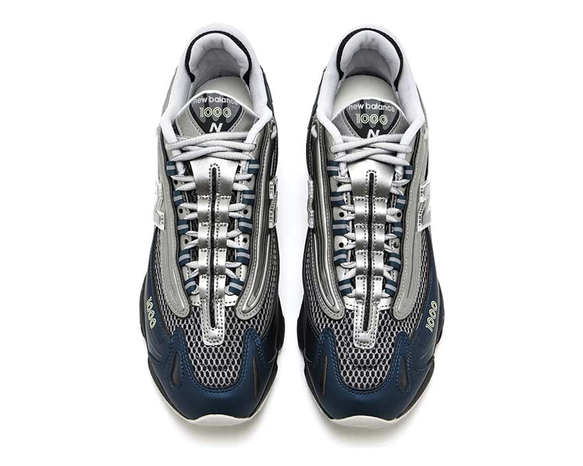 New Balance 1000 Deep Ocean semelle — EVA sculptée grip trail bleu profond