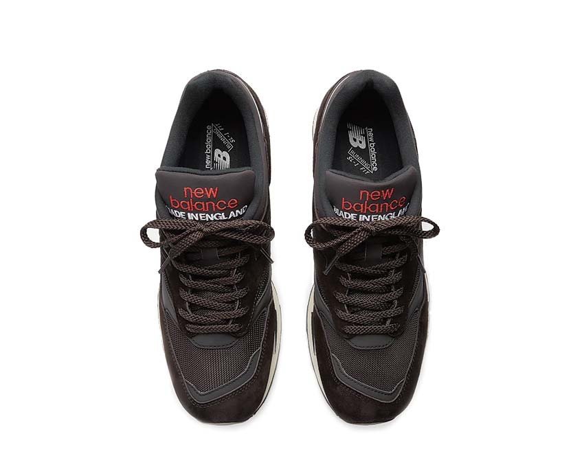 New Balance 1500 Made in UK Black Coffee detail — artisan Made in UK craftsmanship