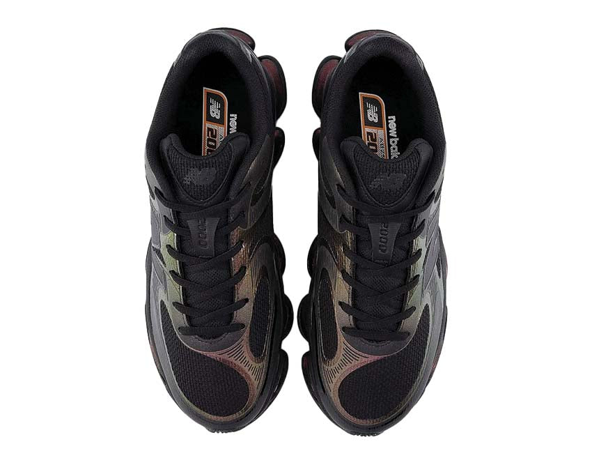New Balance Abzorb 2000 Iridescent détail — upper métallisé violet