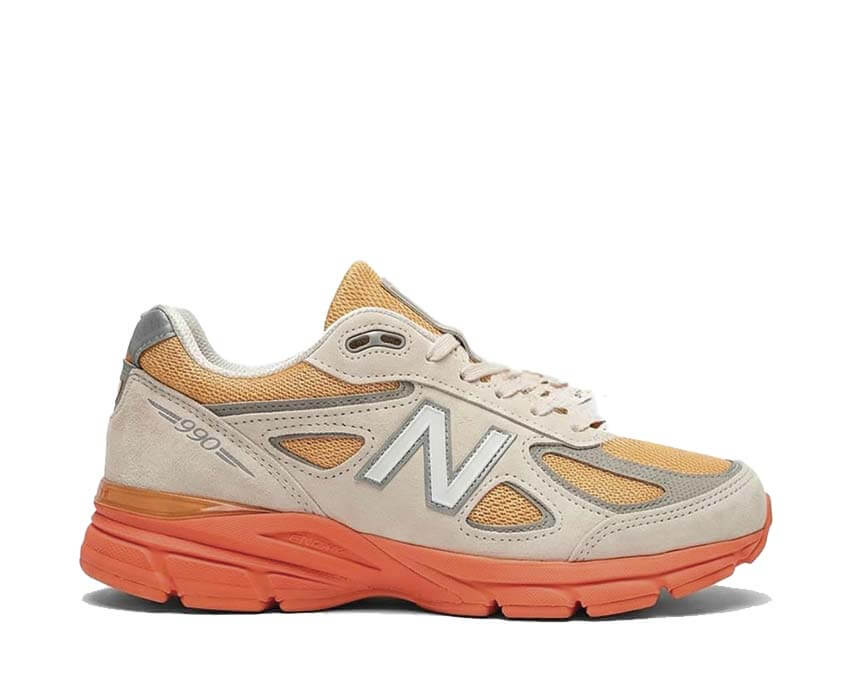 New Balance 990v4 Moonbeam Made in USA — unisex iconic grey lifestyle trainer
