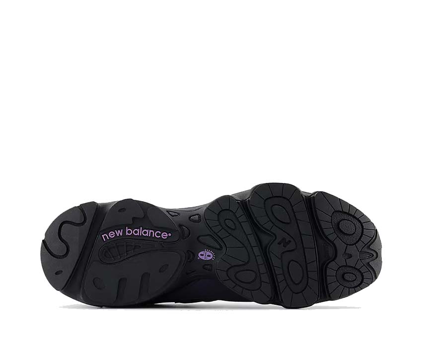 New Balance 1000 Silver Black Honeycomb — vista tres cuartos frontal