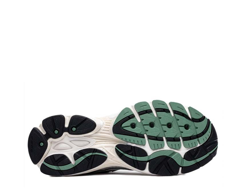 Saucony Progrid Omni 9 XLD Ivory Green detail — EVA sole