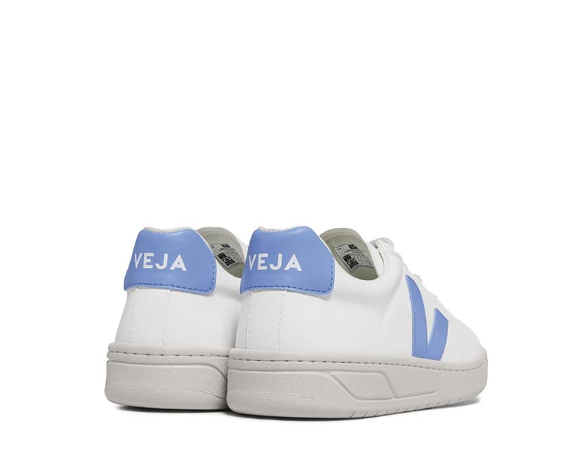 Veja Urca White/Aqua semelle — semelle caoutchouc naturel