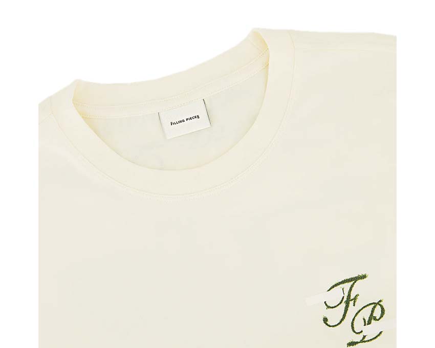 Filling Pieces T-Shirt Topiary vue — t-shirt blanc antique Topiary coton