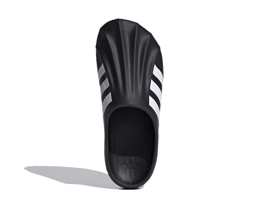 Adidas adiFOM Superstar Mule Black White — vista superior slide unisex