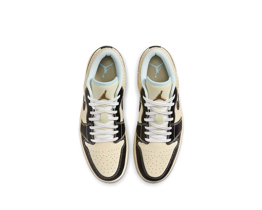 Air Jordan 1 Low SE Coconut Milk Sohle — Kautschuk Weiß Sport Basketball iconic