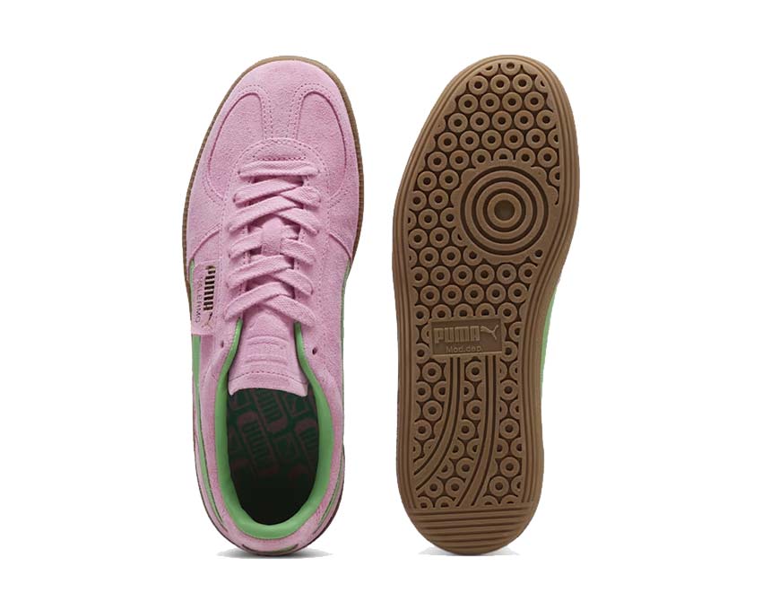 Puma Palermo Special Pink Delight Green Gum suela — suela gum vintage