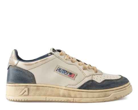 Autry Sup Vint Low "Blue"