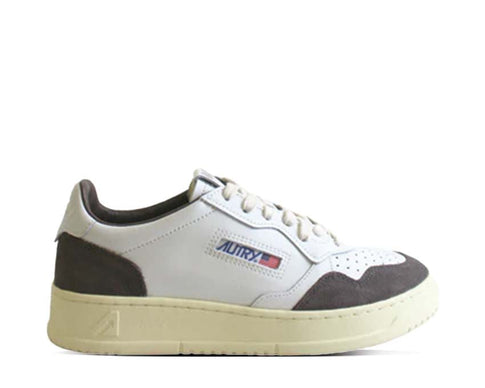 Autry Medalist Low Cuir Naturel — sneakers femme cuir naturel premium lifestyle