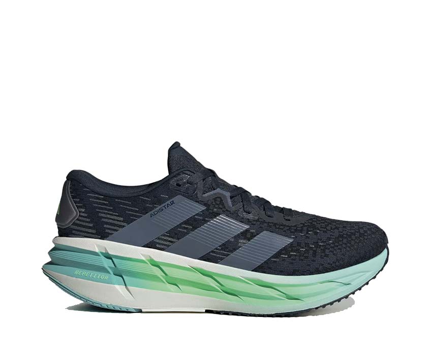 Adidas Adistar 4 Aurora Ink — chaussure running homme encre bleu marathon