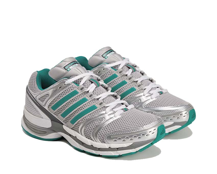 Adidas Adistar Control 5 x Sporty & Rich Weiß Sohle — stabilisierende Laufsohle