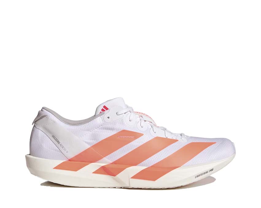 Adidas Adizero Adios 9 Lucid Orange — chaussure running homme légère