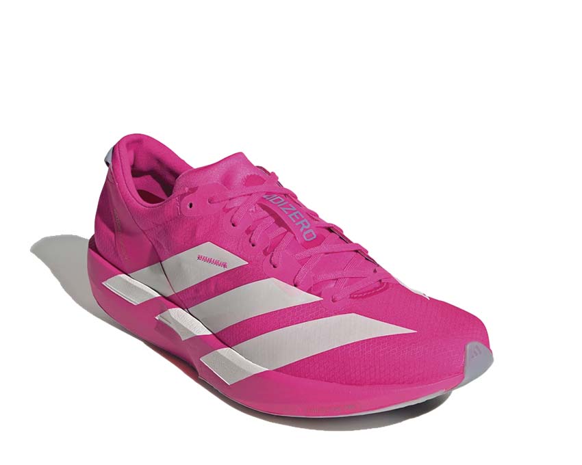 Adidas Adizero Adios 9 Shock Pink suola — suola Lightstrike Pro piastra carbonio