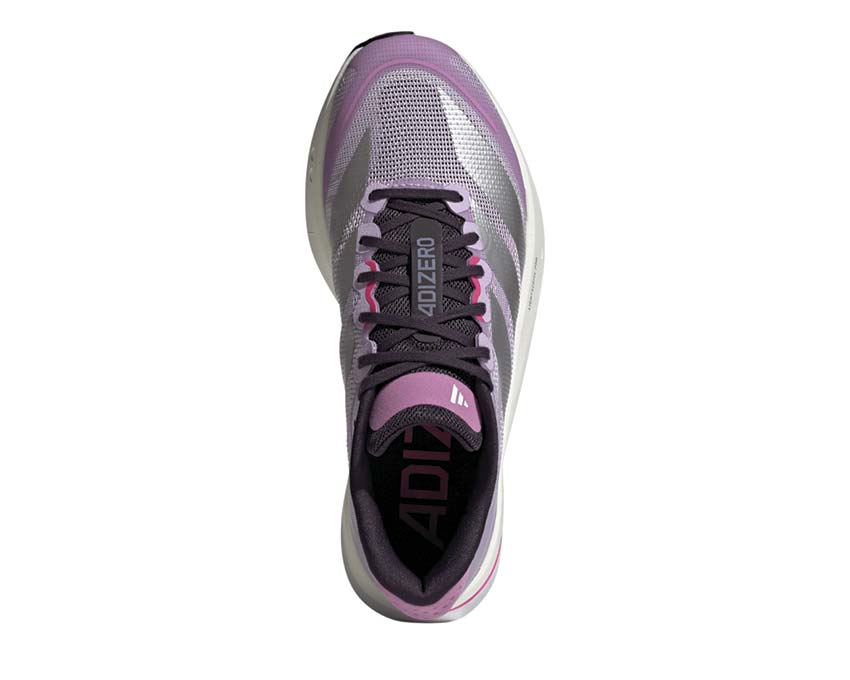 Adidas Adizero Boston 13 W Purple dettaglio — mesh ultraleggero