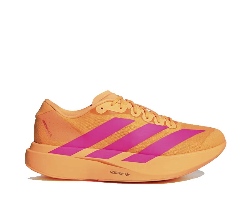 Adidas Adizero Evo SL Flash Orange — men's running shoe vibrant orange