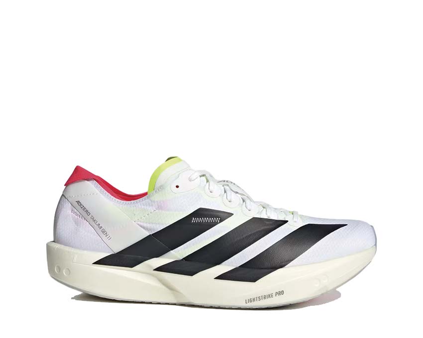 Adidas Adizero Takumi Sen 11 Cloud White — men's lightweight competition running shoe