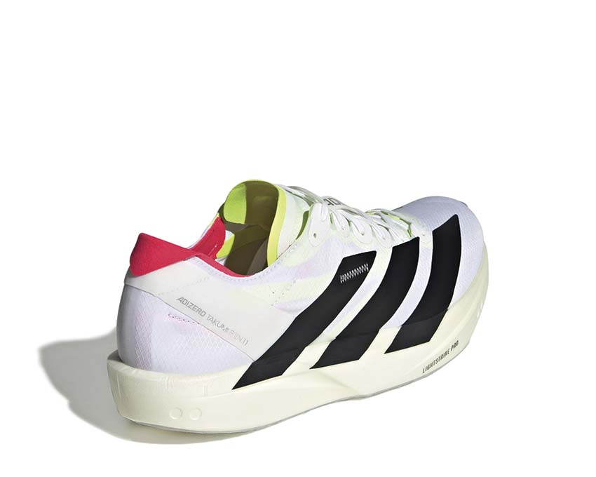 Adidas Adizero Takumi Sen 11 Cloud White sole — carbon plate Lightstrike Pro