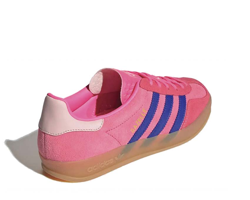 Adidas Gazelle Indoor W Lucid Pink semelle — semelle caoutchouc plate vintage