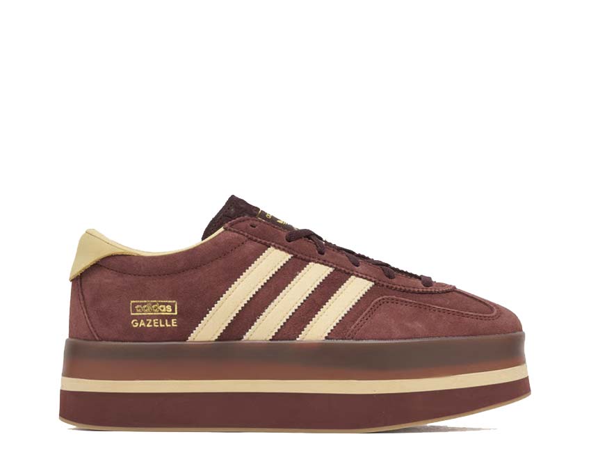 Adidas Gazelle Stack W — sneaker femme plateforme surélevée en daim