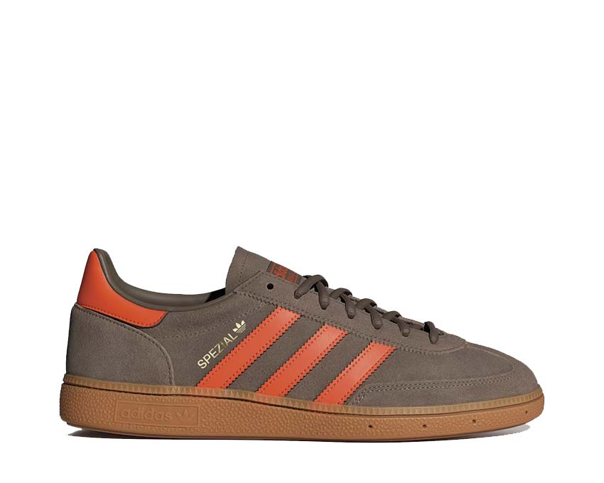 Adidas Handball Spezial Cargo Brown — sneaker femme cuir retourné vintage