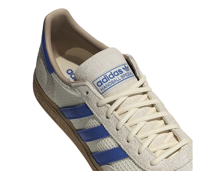 Adidas Handball Spezial Cream White vue latérale — profil bas ton sur ton