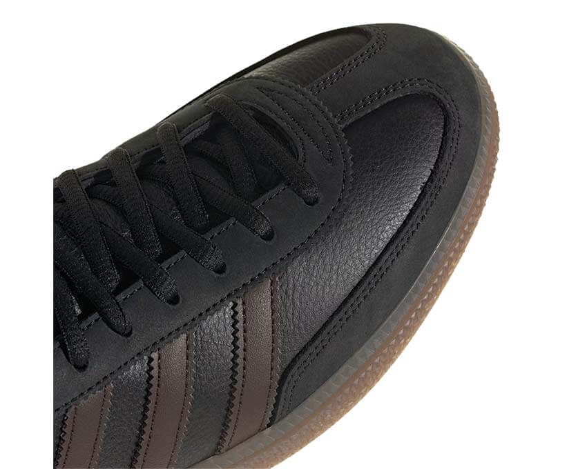 Adidas Handball Spezial Dark Brown vue latérale — profil bas emblématique