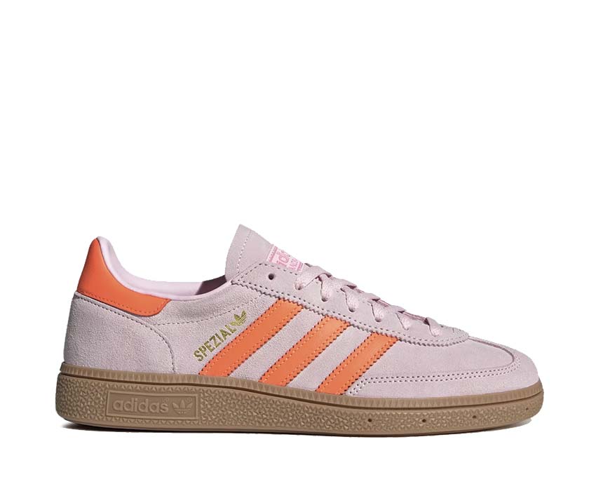 Adidas Handball Spezial W Clear Pink — sneaker femme rose pastel rétro