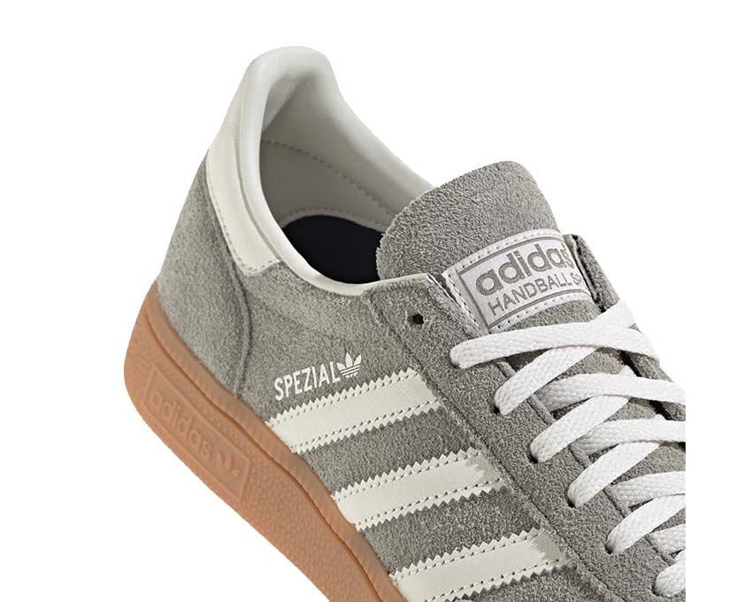 vue latérale — Handball Spezial Silver Pebble semelle gomme plate