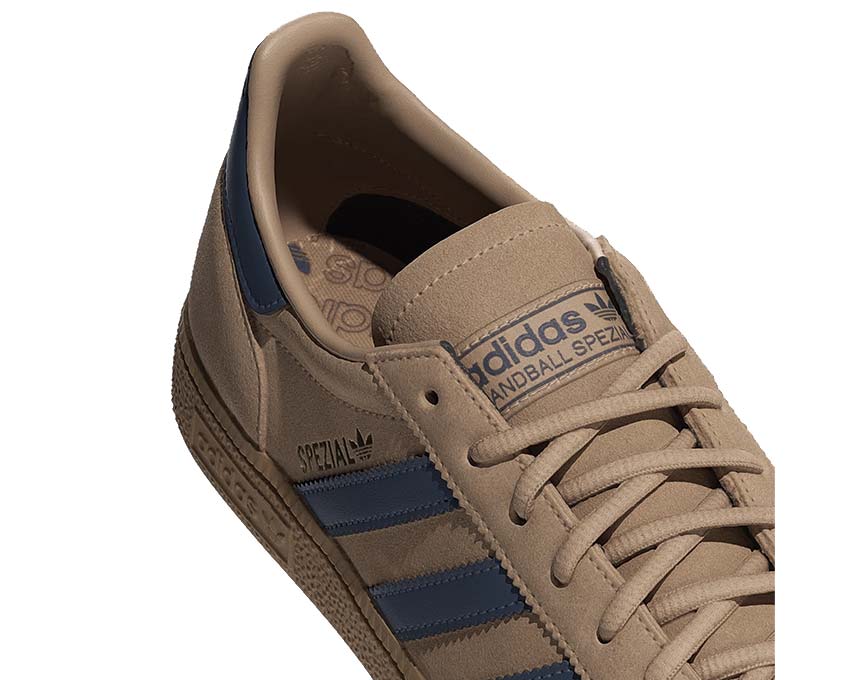 Adidas Handball Spezial Warm Sandstone vue latérale — profil handball rétro