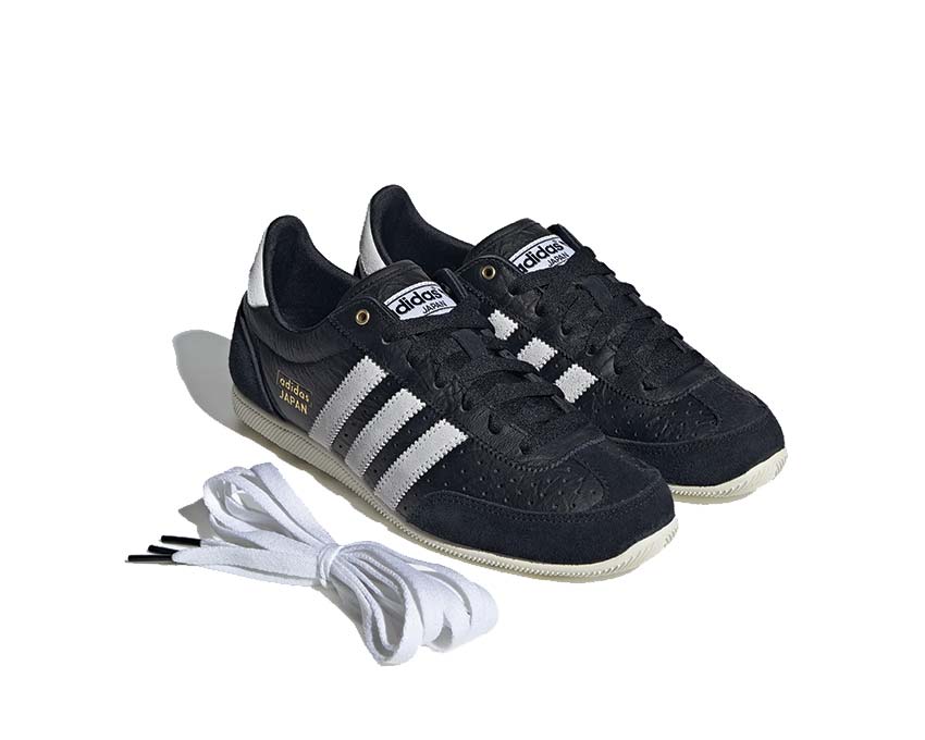 Adidas Japan W Core Black Sohle — vulkanisierte Gummisohle