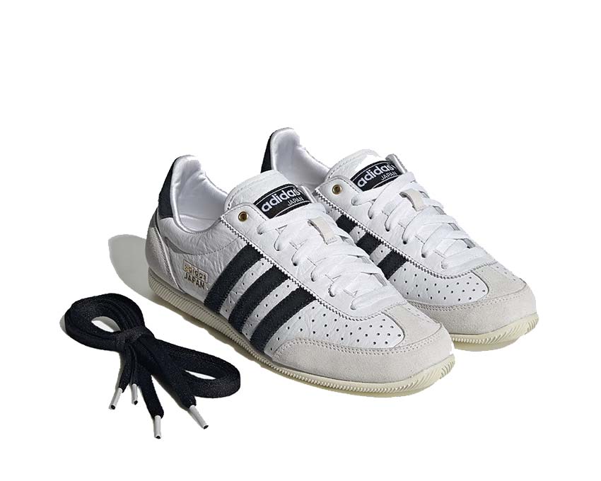 Adidas Japan W Cloud White Seitenansicht — Vintage-Silhouette und klares Design