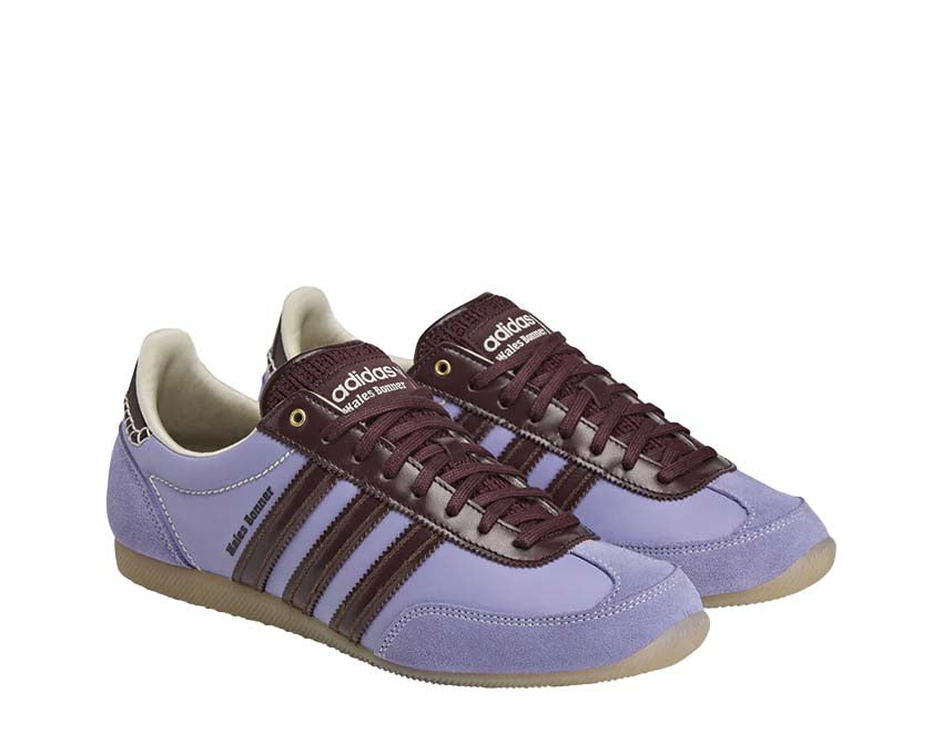 Adidas Japan x Wales Bonner Blanco vista lateral — perfil bajo clásico