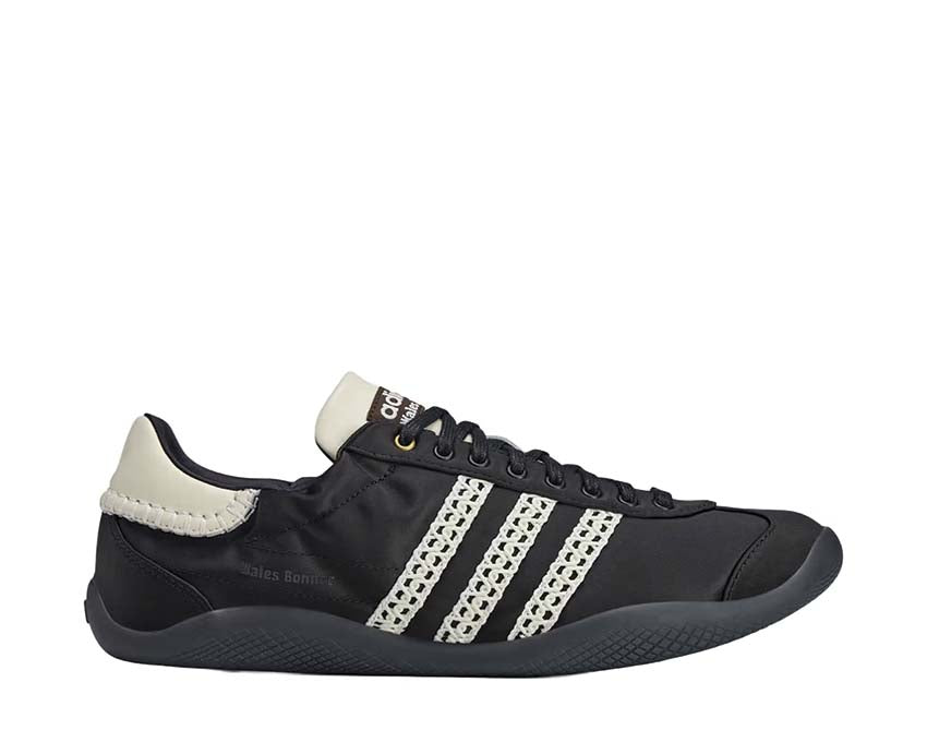 Adidas Karintha x Wales Bonner Low Satin Black — unisex sneaker black satin
