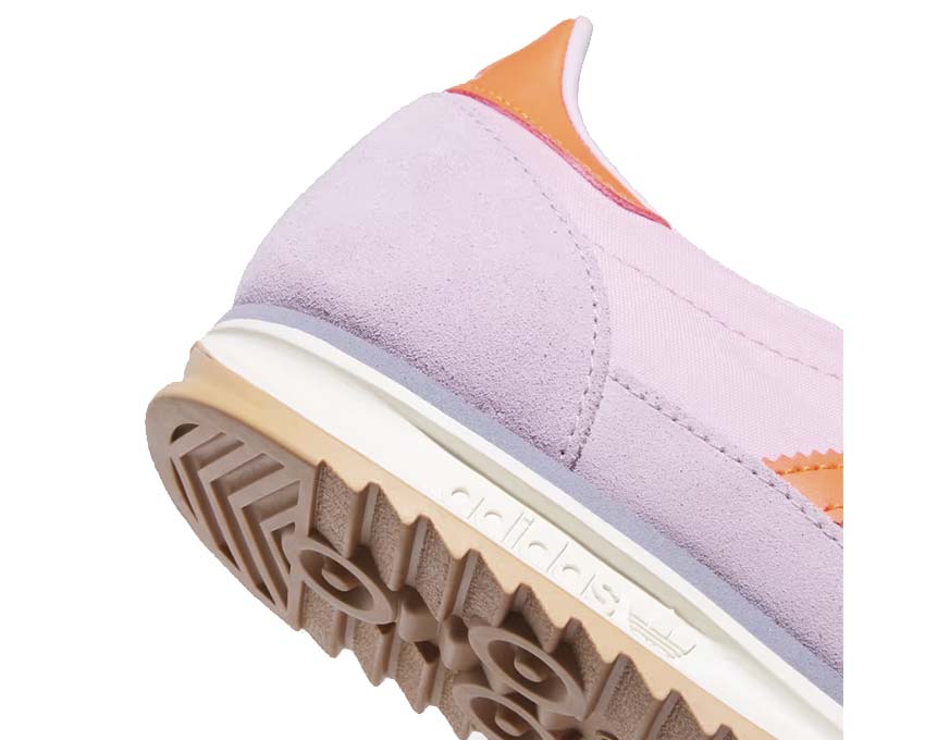 Adidas SL 72 OG Ice Lavender — vista trasera talón