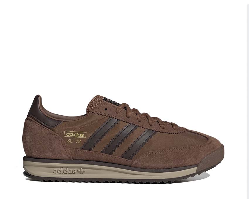 Adidas SL 72 RS W Dark Brown — Retro-Lauf-Sneaker aus den 70ern für Damen
