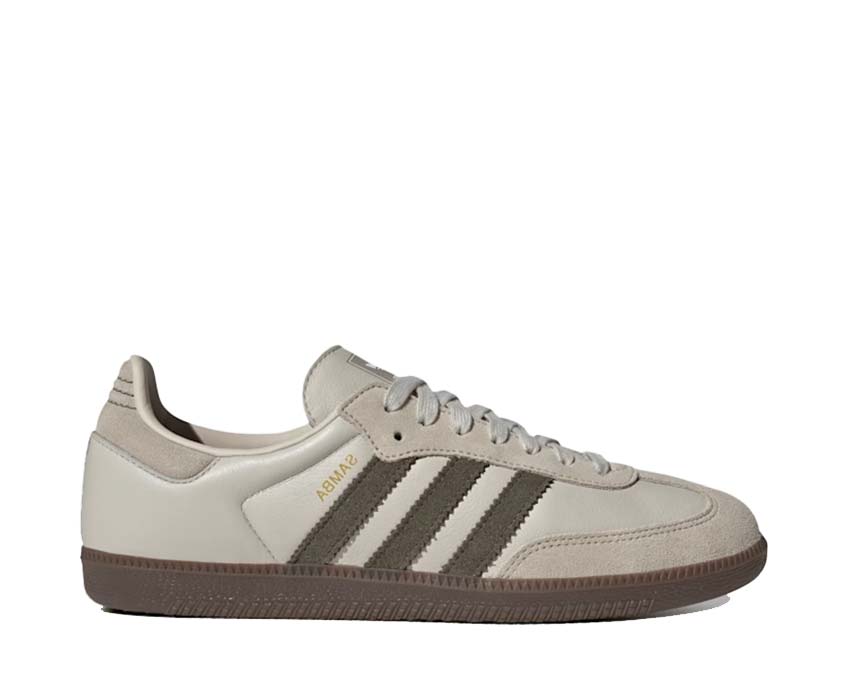 Adidas Samba OG Aluminum Gum — sneaker unisexe cuir et daim