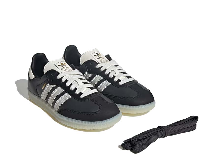 Adidas Samba OG Carbon semelle — gomme caoutchouc plate adhérente