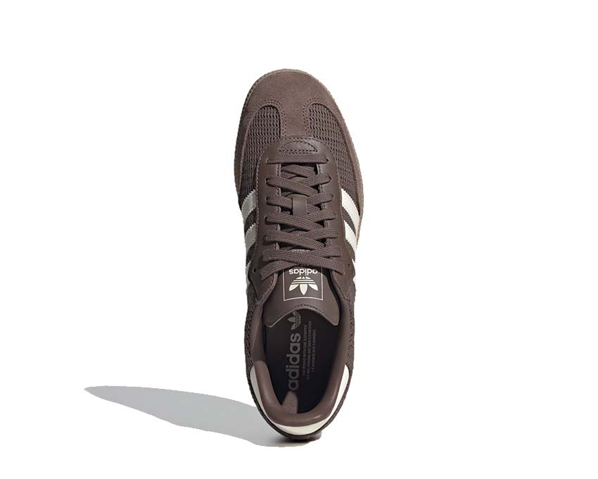 détail — cuir Earth Strata Samba OG W