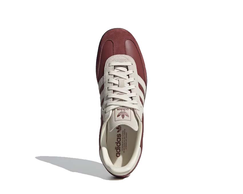 Adidas Samba OG Preloved Ruby — vue arrière contrefort