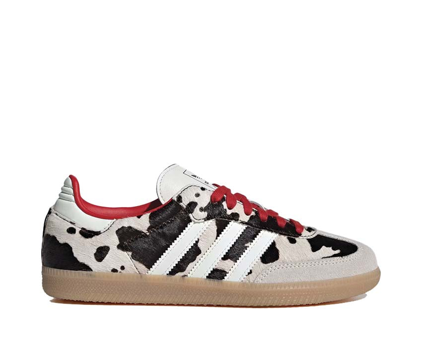 Adidas Samba OG W Cow Cloud White/Core Black — Damen Sneaker Kuh-Print