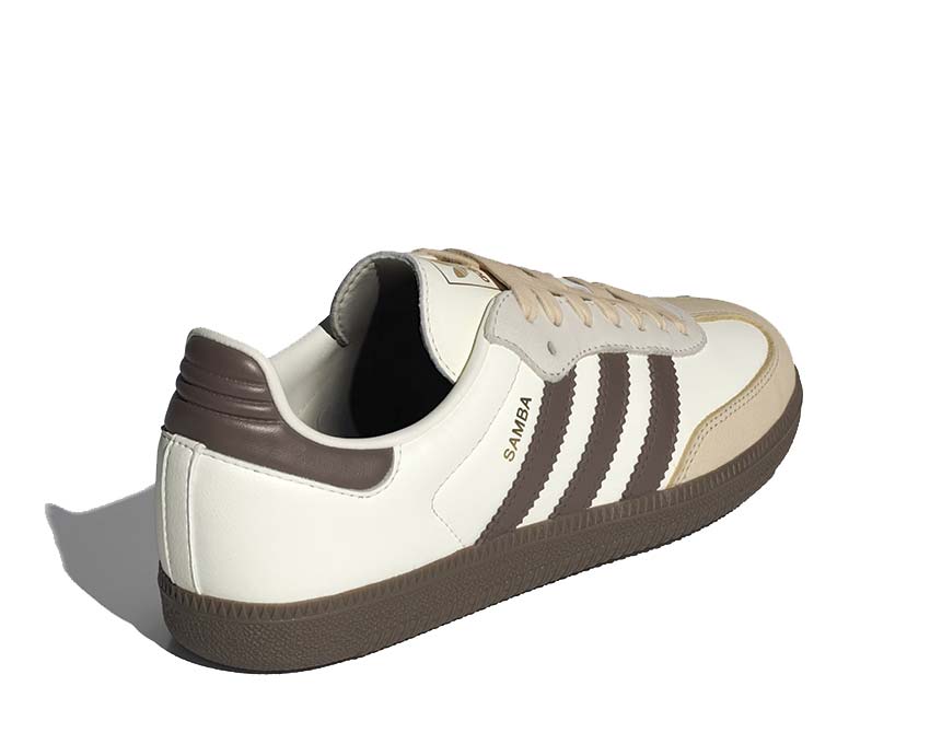 Adidas Samba OG W Off White détail — embout T-toe cuir