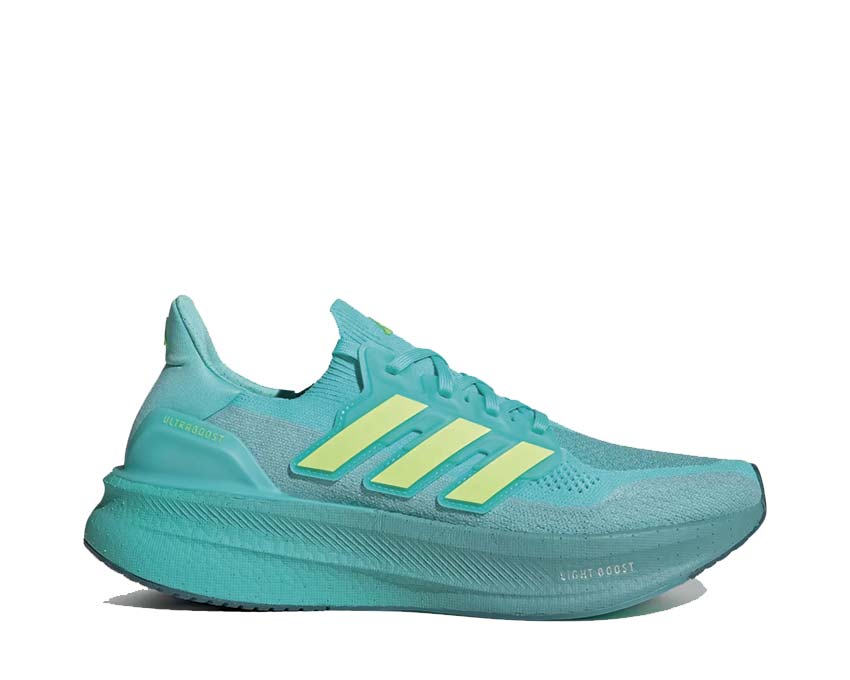 Adidas Ultraboost 5 Flash Aqua — chaussure running homme Boost responsive