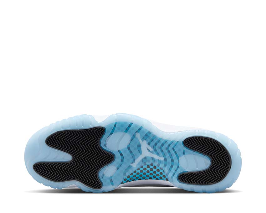 Jordan Air Jordan 11 Retro Legend Blue White Legend Blue Black — rear view