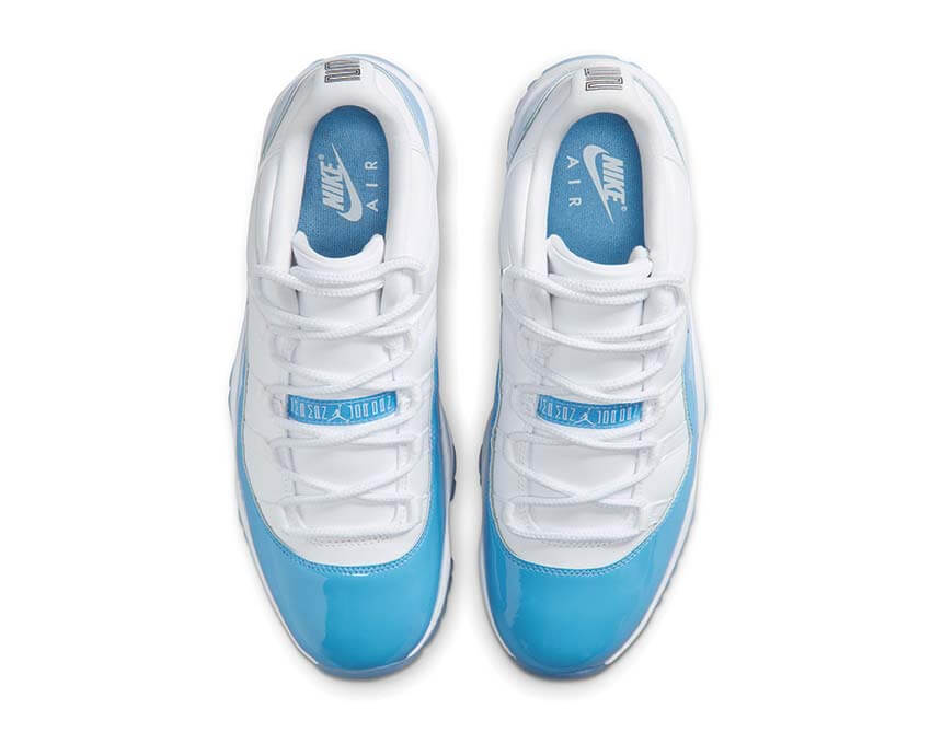 Air Jordan 11 Retro Low University Blue — Dreiviertelansicht