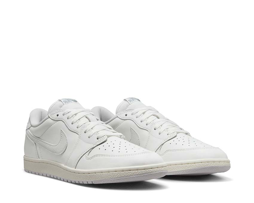 Jordan Air Jordan 1 Low '85 Neutral Grey Seitenansicht — glattes Leder Grau