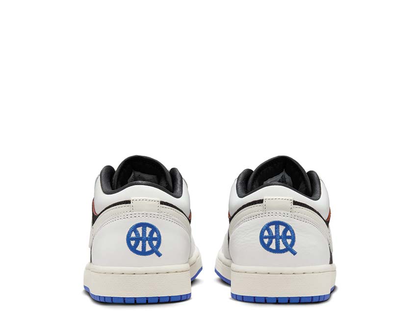 Jordan Air Jordan 1 Low Quai 54 dettaglio — tomaia in pelle premium