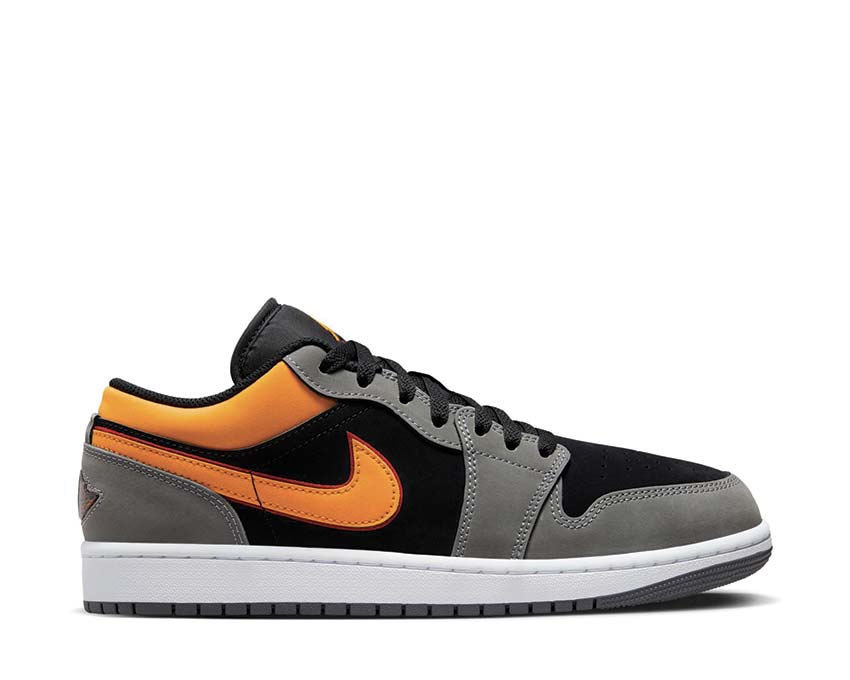 Jordan Air Jordan 1 Low SE Black Vivid Orange LT Graphite — sneaker unisexe édition spéciale