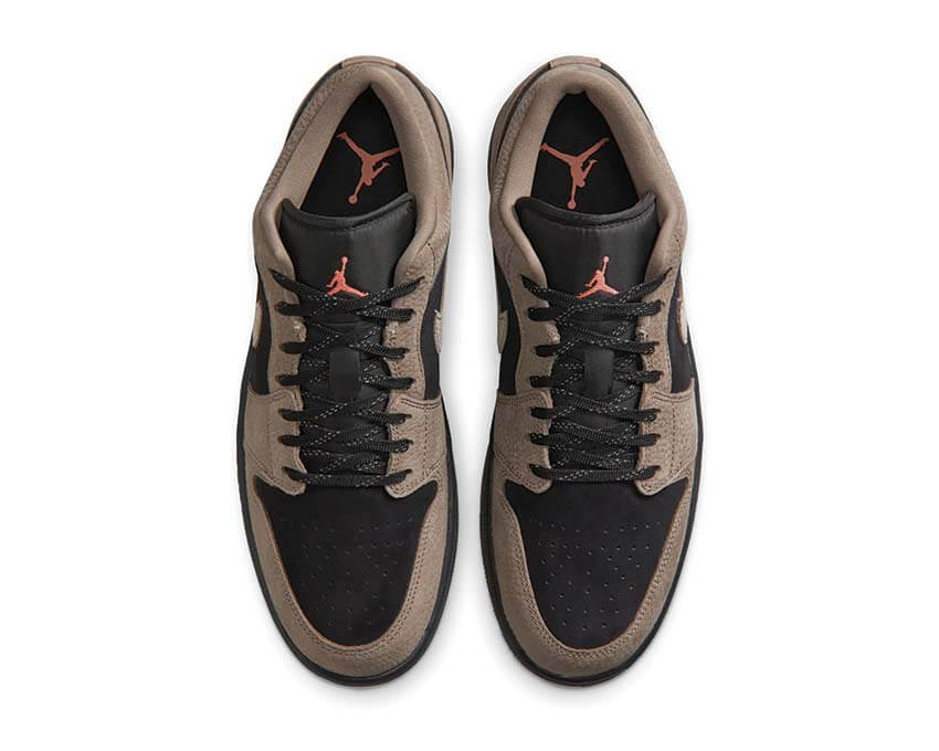Air Jordan 1 Low SE Olive Grey semelle — caoutchouc sport basketball streetwear iconic