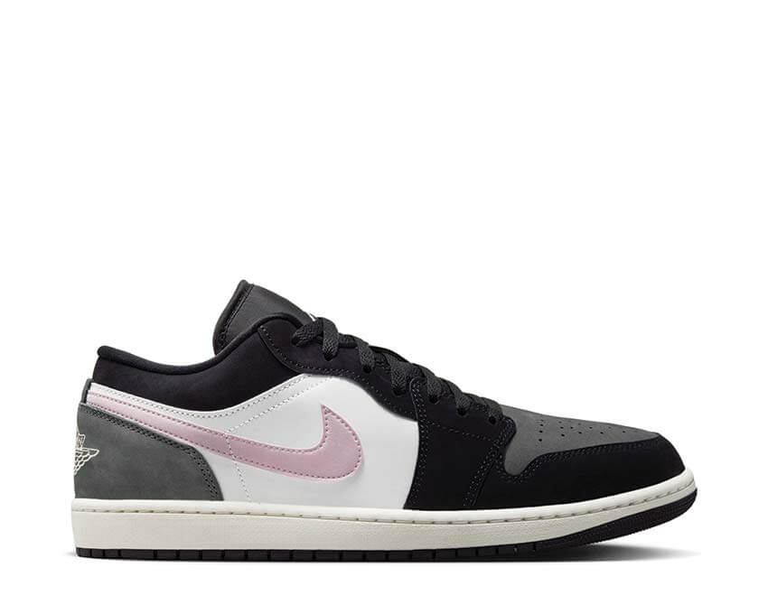 Air Jordan 1 Low SE Noir Gris — baskets homme streetwear basketball culture retro